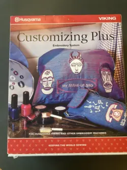 Husqvarna Viking Customizing Plus Embroidery system
