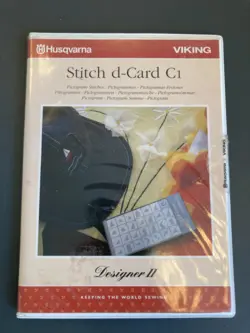 Husqvarna Viking Stitch d-Card C1