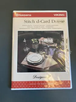 Husqvarna Viking Stitch d-Card D1