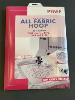 Pfaff All Fabric Hoop 150 x 150 mm.