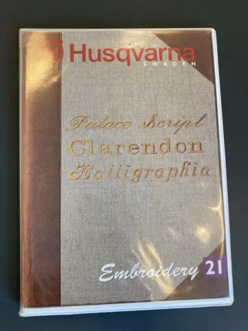 Husqvarna Viking Embroidery 21 D-card