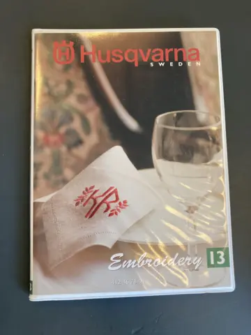 Husqvarna Viking Embroidery 13 D-card