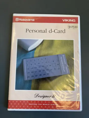 Husqvarna Viking Personal d-Card