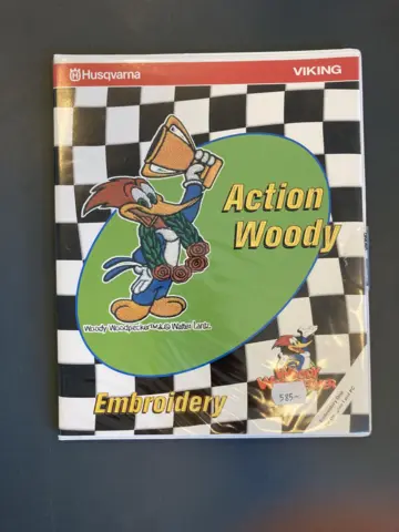 Husqvarna Viking Action Woody broderi disk