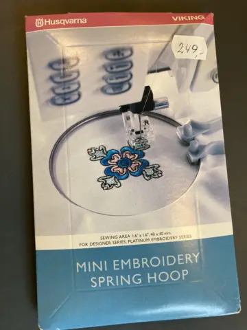 Husqvarna Viking Mini Embroidery Spring Hoop