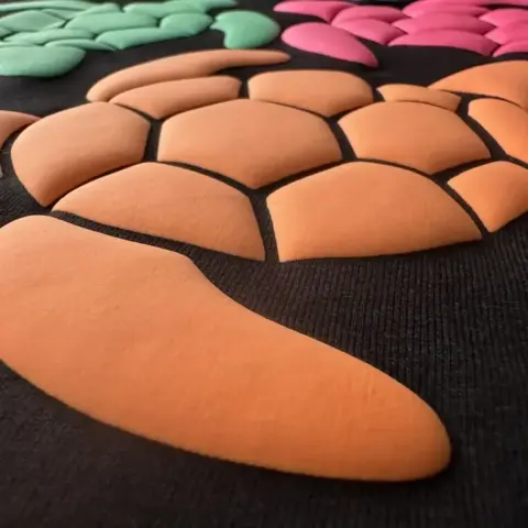 3D-effekt flex med tredimensionel finish
