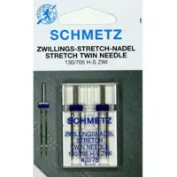 Schmetz Symaskinenåle Tvilling stretch 130/705 H-S-Zwi Str. 4,0-75